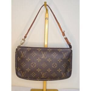Louis Vuitton Pochette Accessoires Monogram Vintage Shoulder Bag SD1918 LV